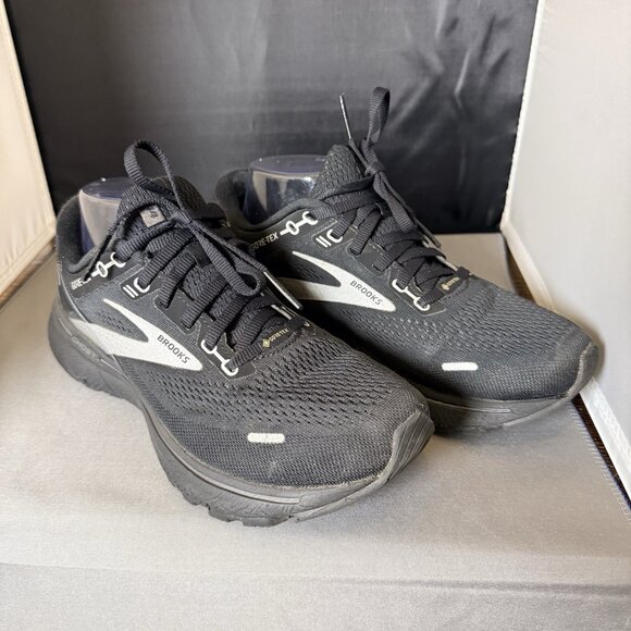Brooks Women's Ghost 14 Black Athletic Running Shoes - Size 8.5 US - Picture 5 of 7